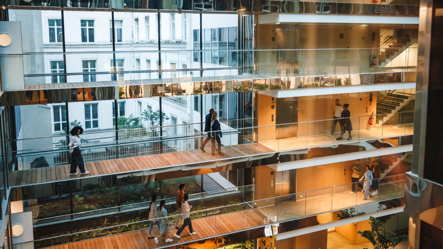 Multi level office space